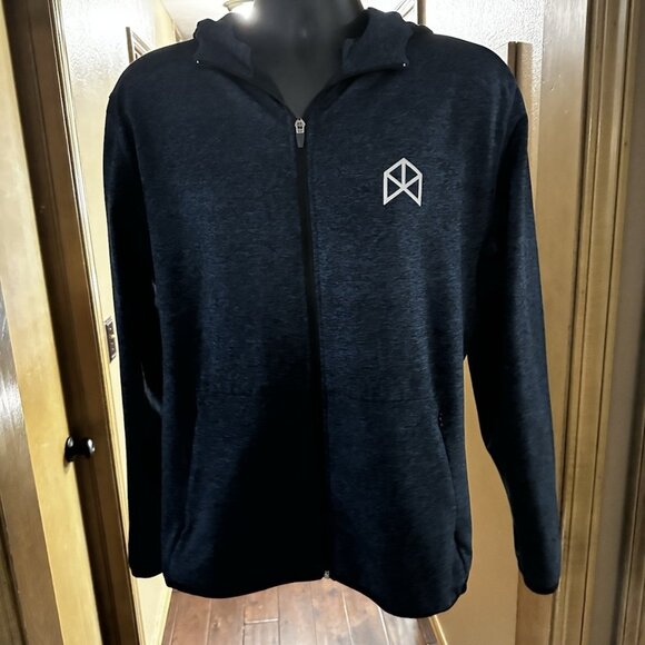 Tracksuit Set Blue Large Bradley Martyn BMFit Rawgear Used Mens sweatpants - Picture 1 of 9